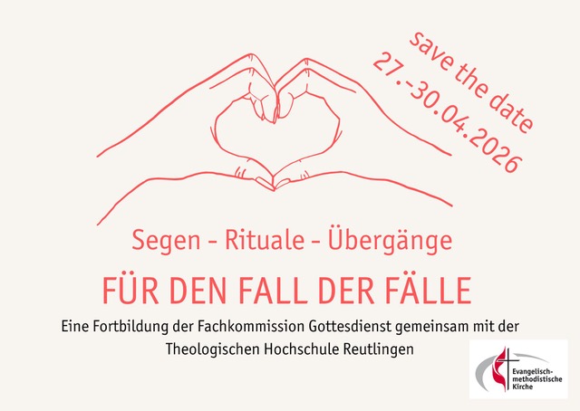 Segen - Rituale - Übergänge
Fortbildung April 2026 Reutlingen